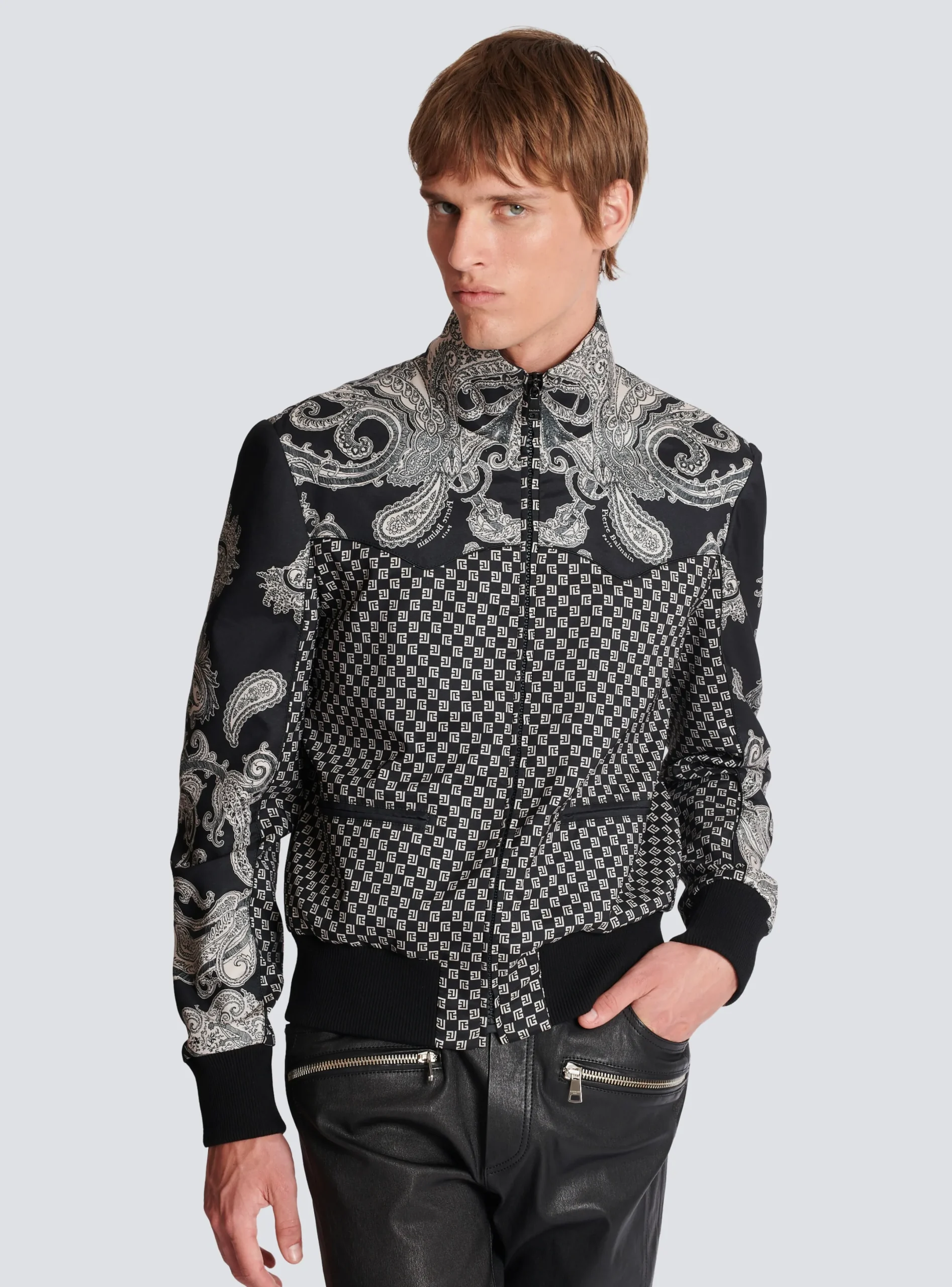 Hot Mini Monogram And Paisley Bomber Jacket Outerwear