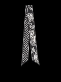 Store Mini Monogram And Paisley Reversible Scarf Women Scarves