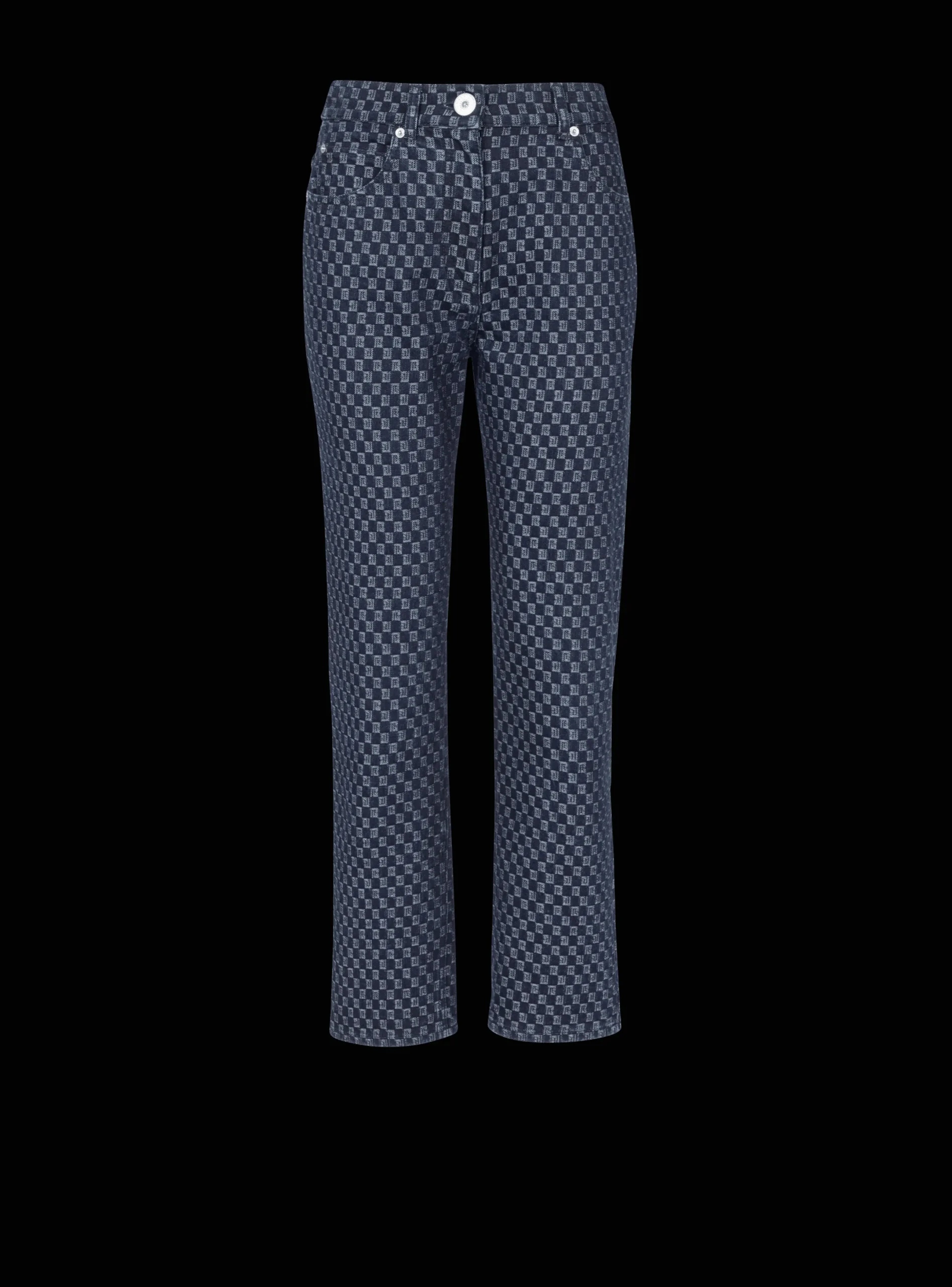 Outlet Mini Monogram Denim Jeans Women Denim