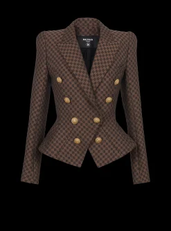 Discount Mini Monogram Jacquard Jacket Women Jackets And Blazers