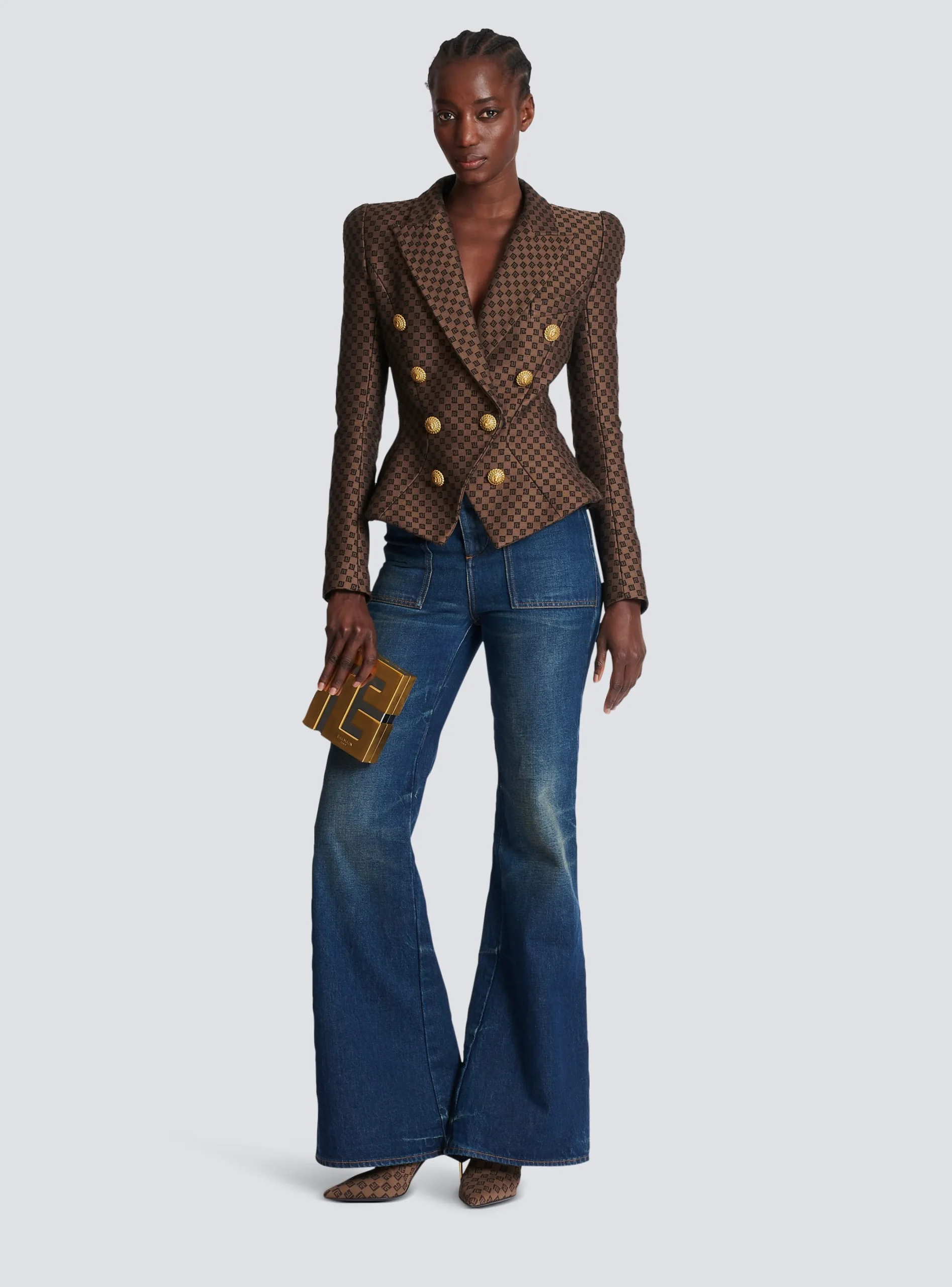 Discount Mini Monogram Jacquard Jacket Women Jackets And Blazers