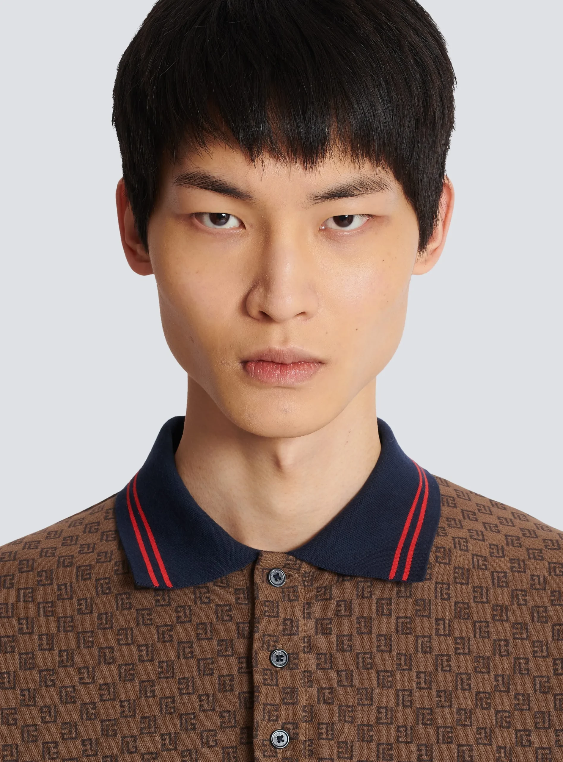 Flash Sale Mini Monogram Jacquard Polo Shirts And Polos