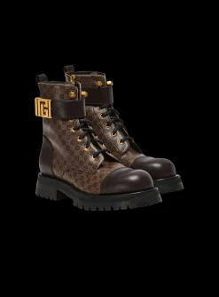 New Mini Monogram Romy Army Boots Women Boots