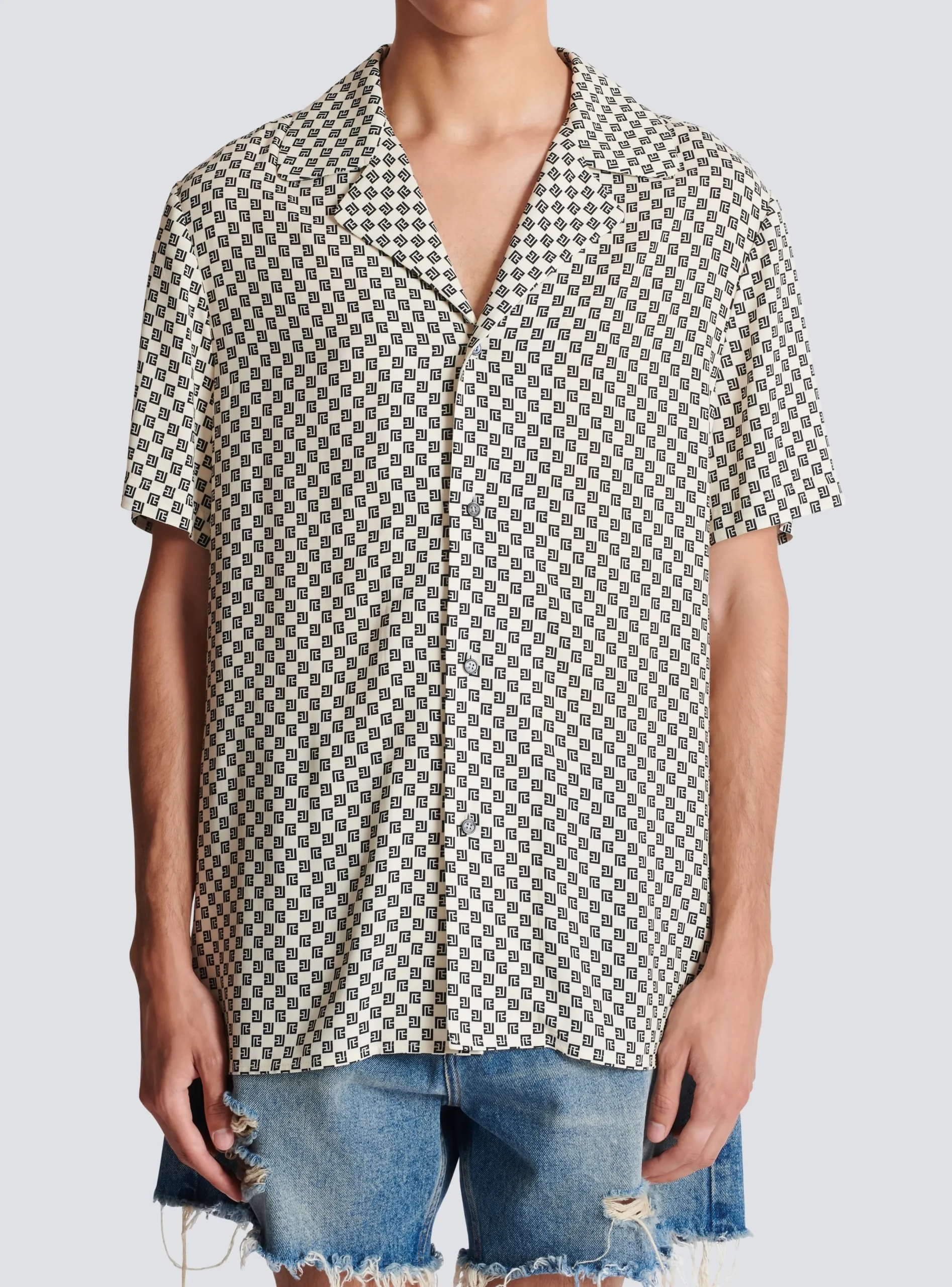 Fashion Mini Monogram Shirt Shirts And Polos