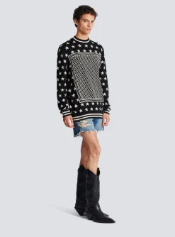 Best Mini Monogram Stars Jumper Knitwear