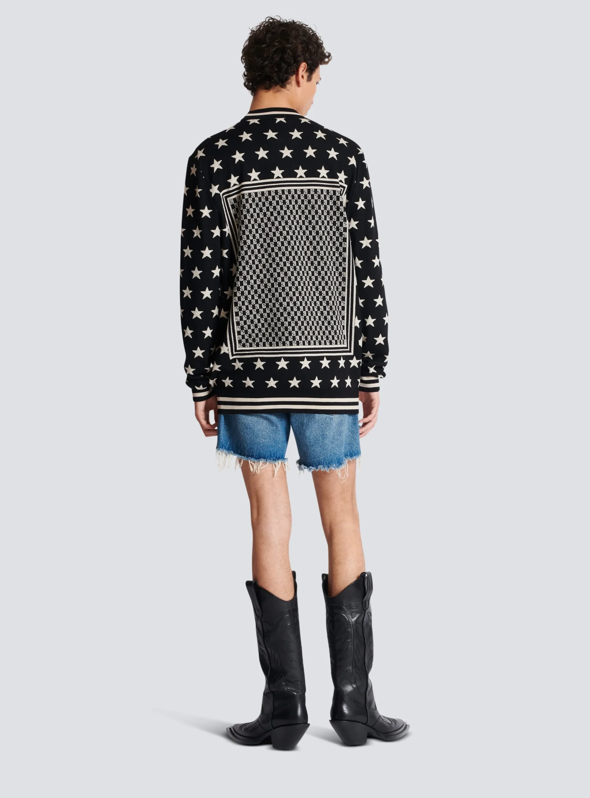 Best Mini Monogram Stars Jumper Knitwear