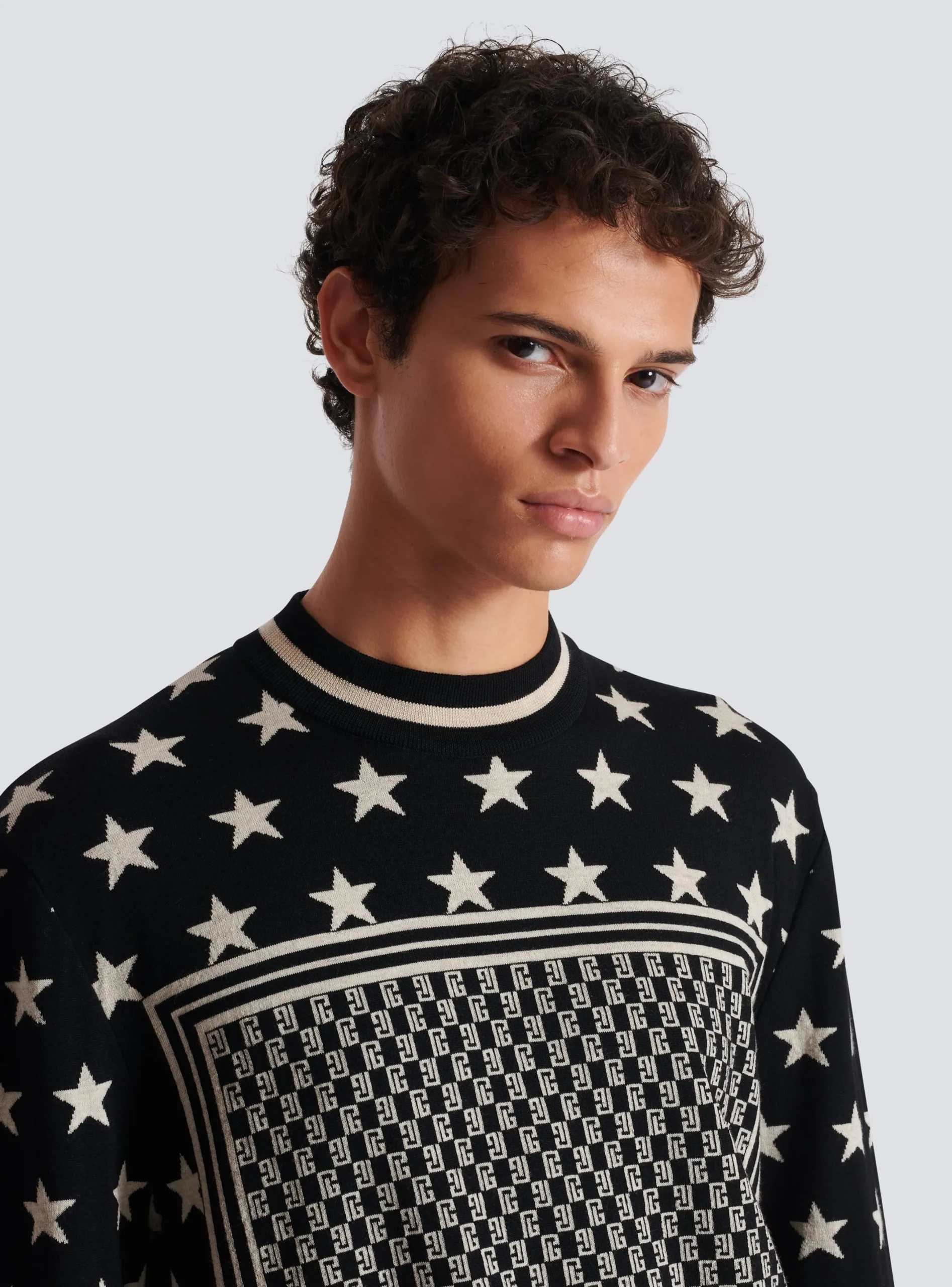 Best Mini Monogram Stars Jumper Knitwear
