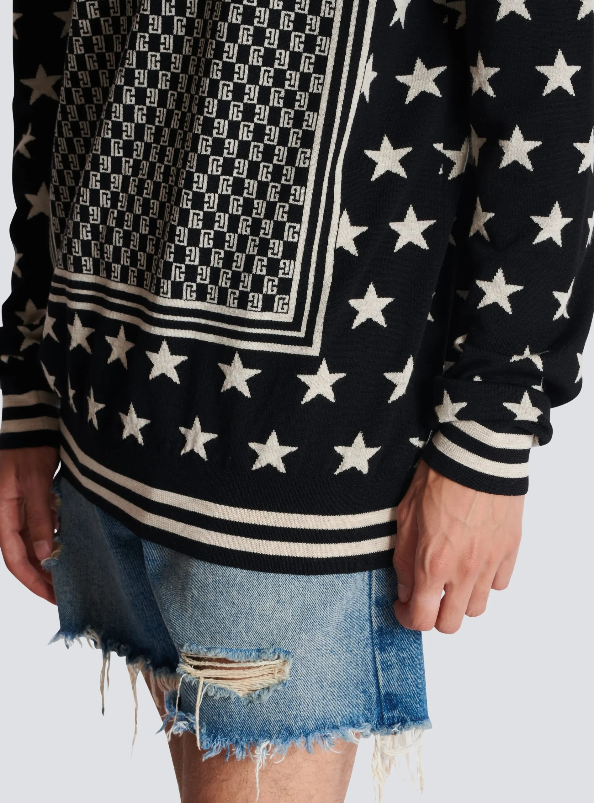 Best Mini Monogram Stars Jumper Knitwear