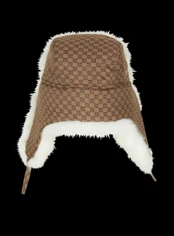 Clearance Mini Monogram Trapper Hat Women Hats And Caps