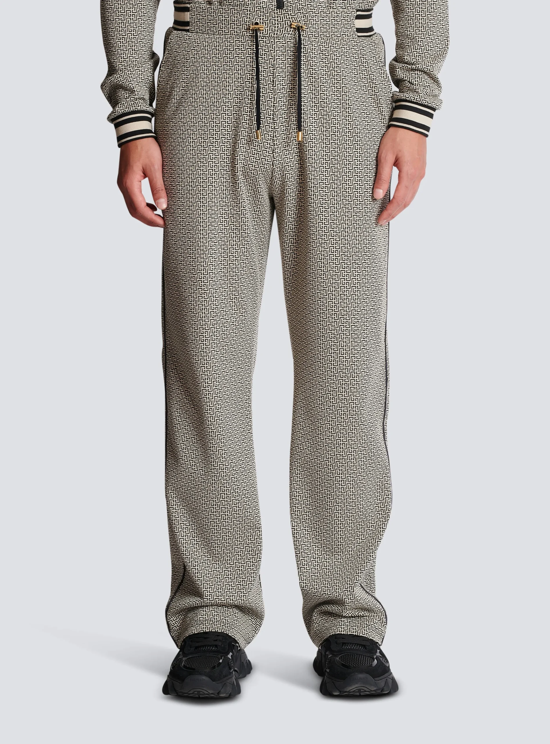 Cheap Mini Monogrammed Jacquard Joggers Sportswear|Trousers And Shorts