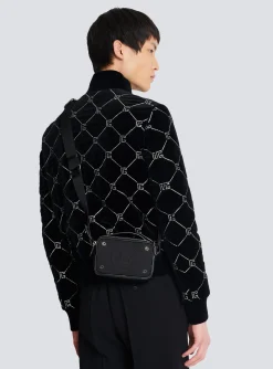 Cheap Mini Reporter Bag In Canvas And Leather Cross-Body Bags