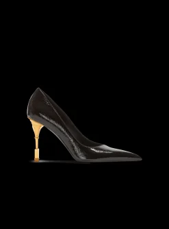 Hot Moneta Patent Leather Courts Women High Heels & Pumps