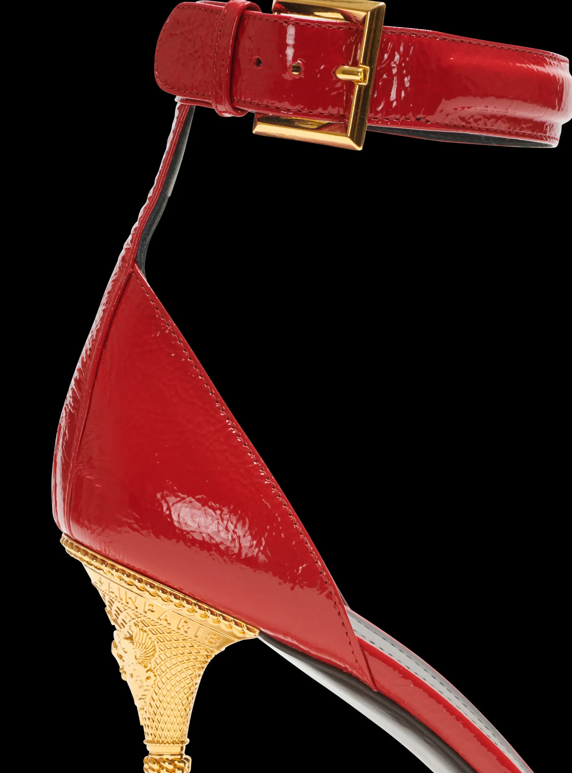 Sale Moneta Patent Leather Sandals Women High Heels & Pumps