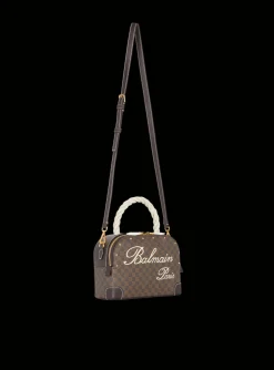 Online Monogram Canvas And Leather Make Up Bag Women Mini Bags|Shoulder Bags
