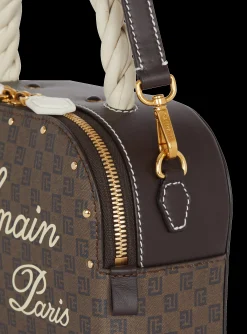 Online Monogram Canvas And Leather Make Up Bag Women Mini Bags|Shoulder Bags