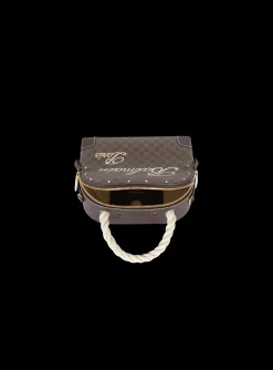 Online Monogram Canvas And Leather Make Up Bag Women Mini Bags|Shoulder Bags