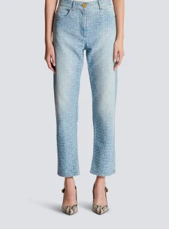 Outlet Monogram Classic Jeans Women Denim