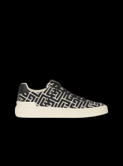 Best Sale Monogram Jacquard B-Court Sneakers B-Court
