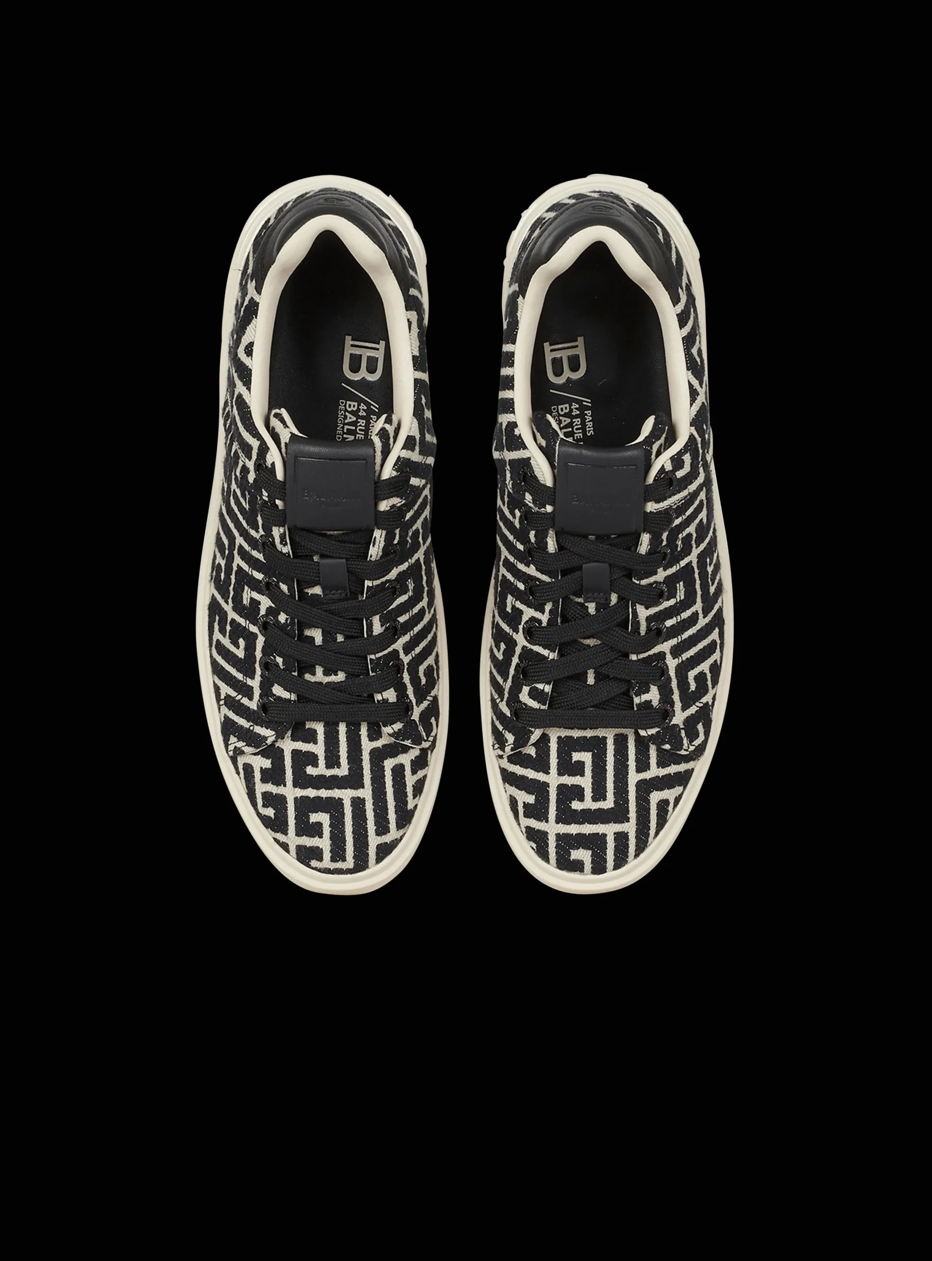 Best Sale Monogram Jacquard B-Court Sneakers B-Court