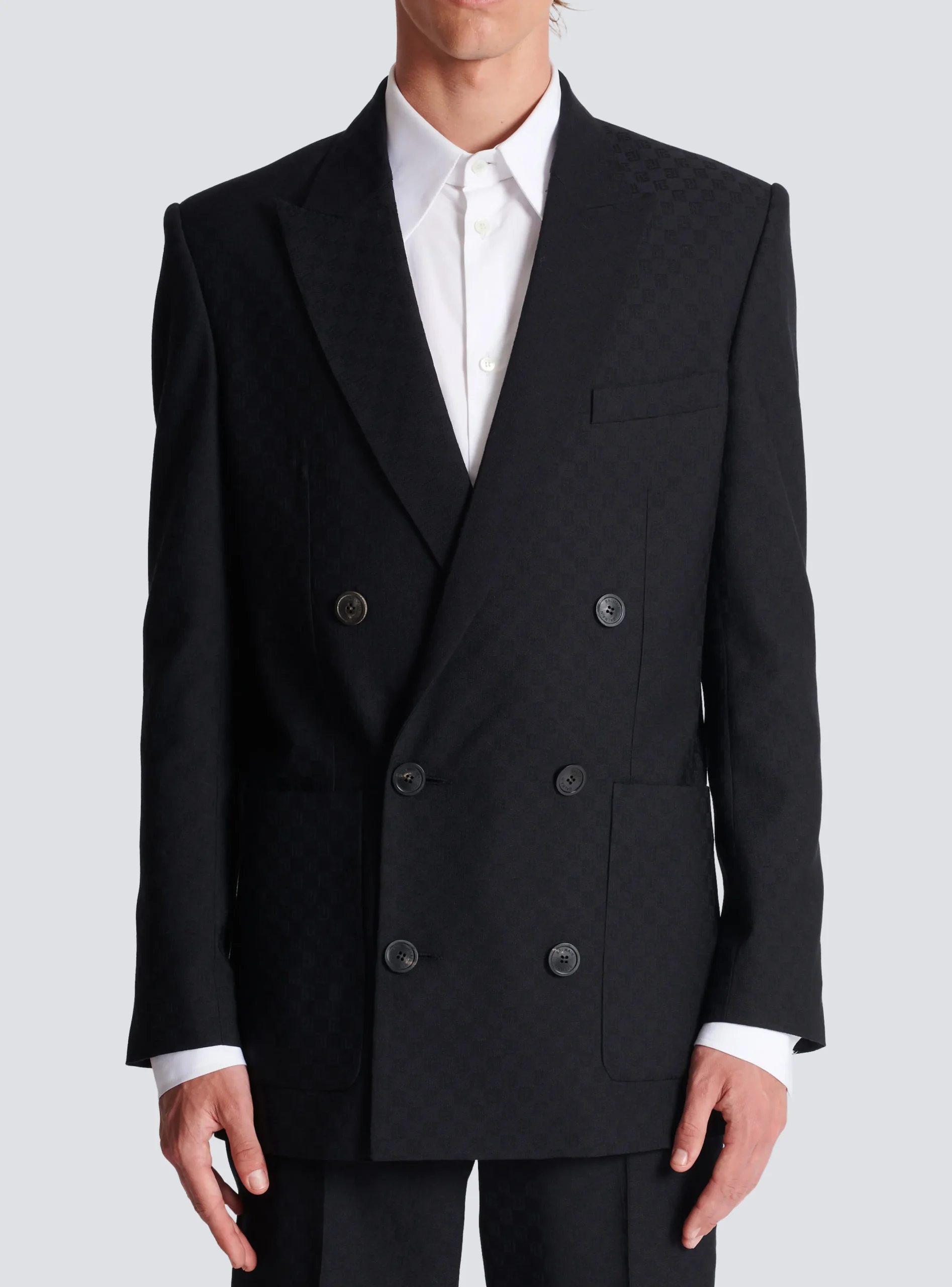 Hot Monogram Jacquard Blazer Jackets And Blazers