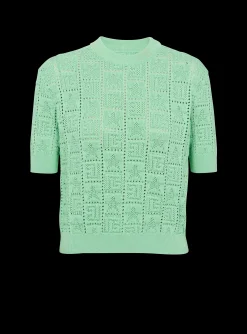 Flash Sale Monogram Knit Jumper Women Knitwear|Tops And Shirts