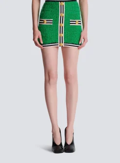 Hot Monogram Knit Skirt Women Skirts|Knitwear