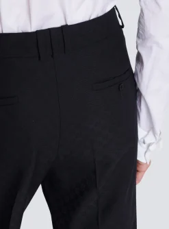 Store Monogram Wool Trousers Trousers And Shorts