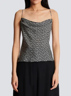 Store Monogrammed Cami Top Women Tops And Shirts