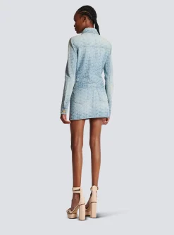 Best Sale Monogrammed Denim Jacket Women Denim|Jackets And Blazers