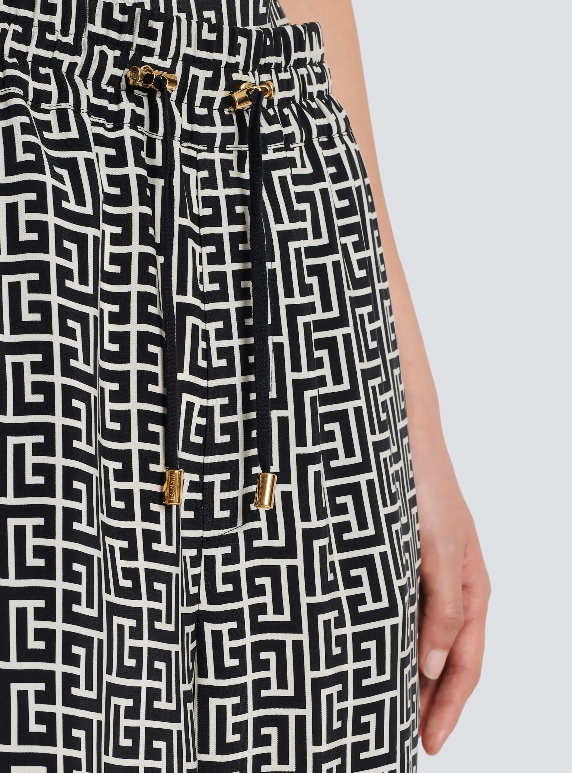 Sale Monogrammed Flowing Trousers Women Trousers And Shorts