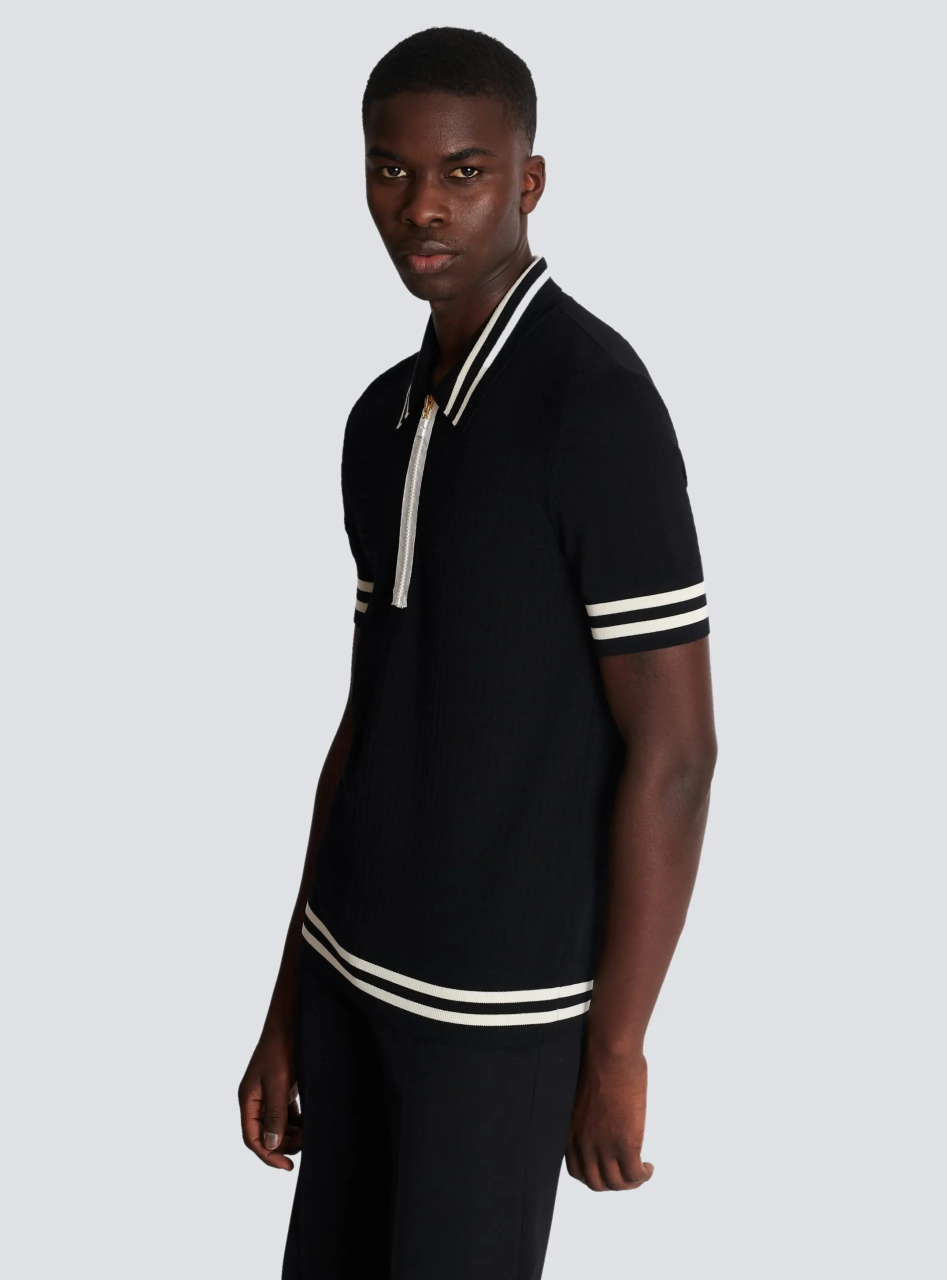 Clearance Monogrammed Jacquard Polo Shirt Knitwear|Shirts And Polos