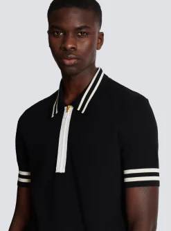 Clearance Monogrammed Jacquard Polo Shirt Knitwear|Shirts And Polos