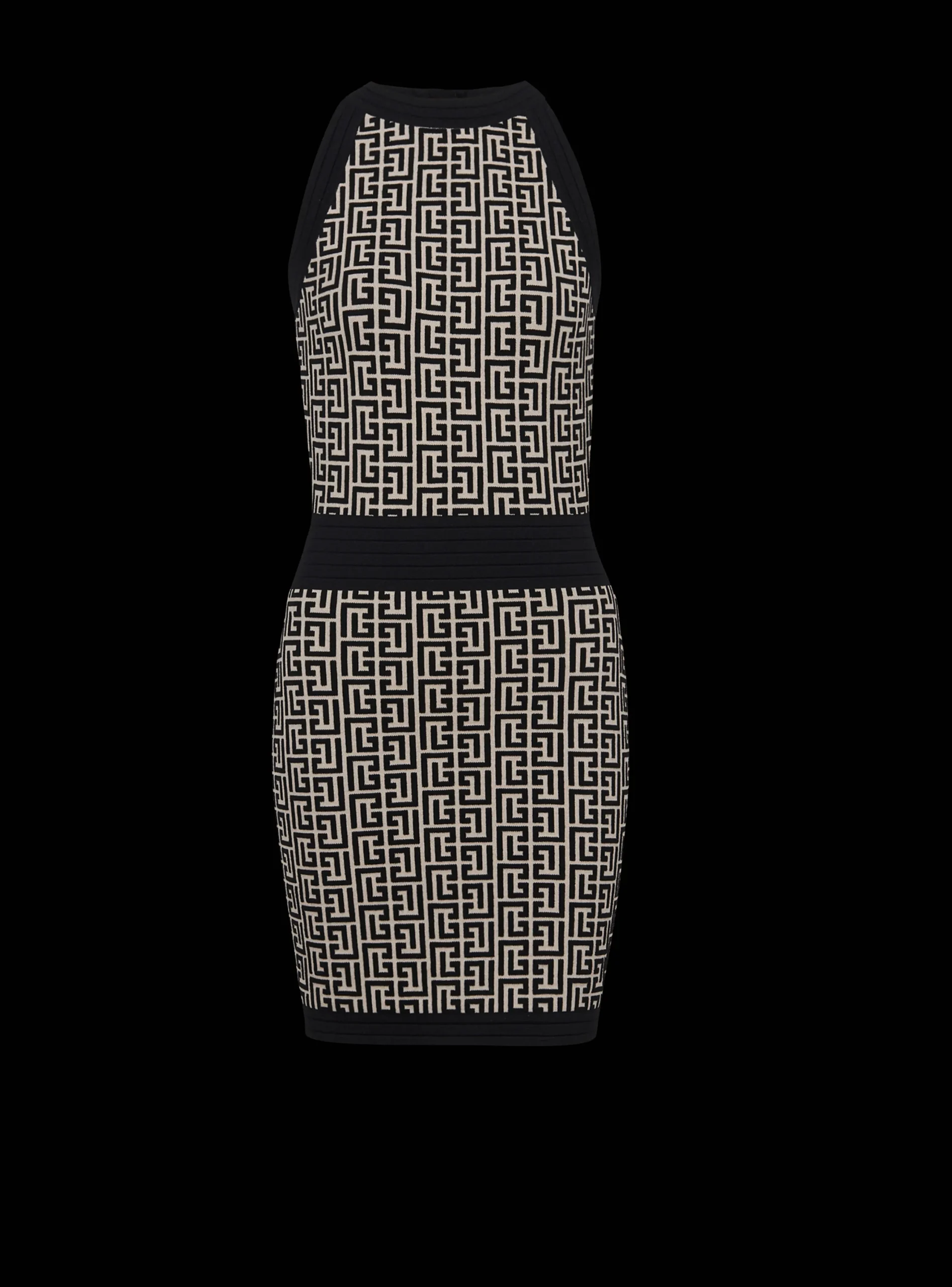 Sale Monogrammed Knit Dress Women Knitwear|Dresses