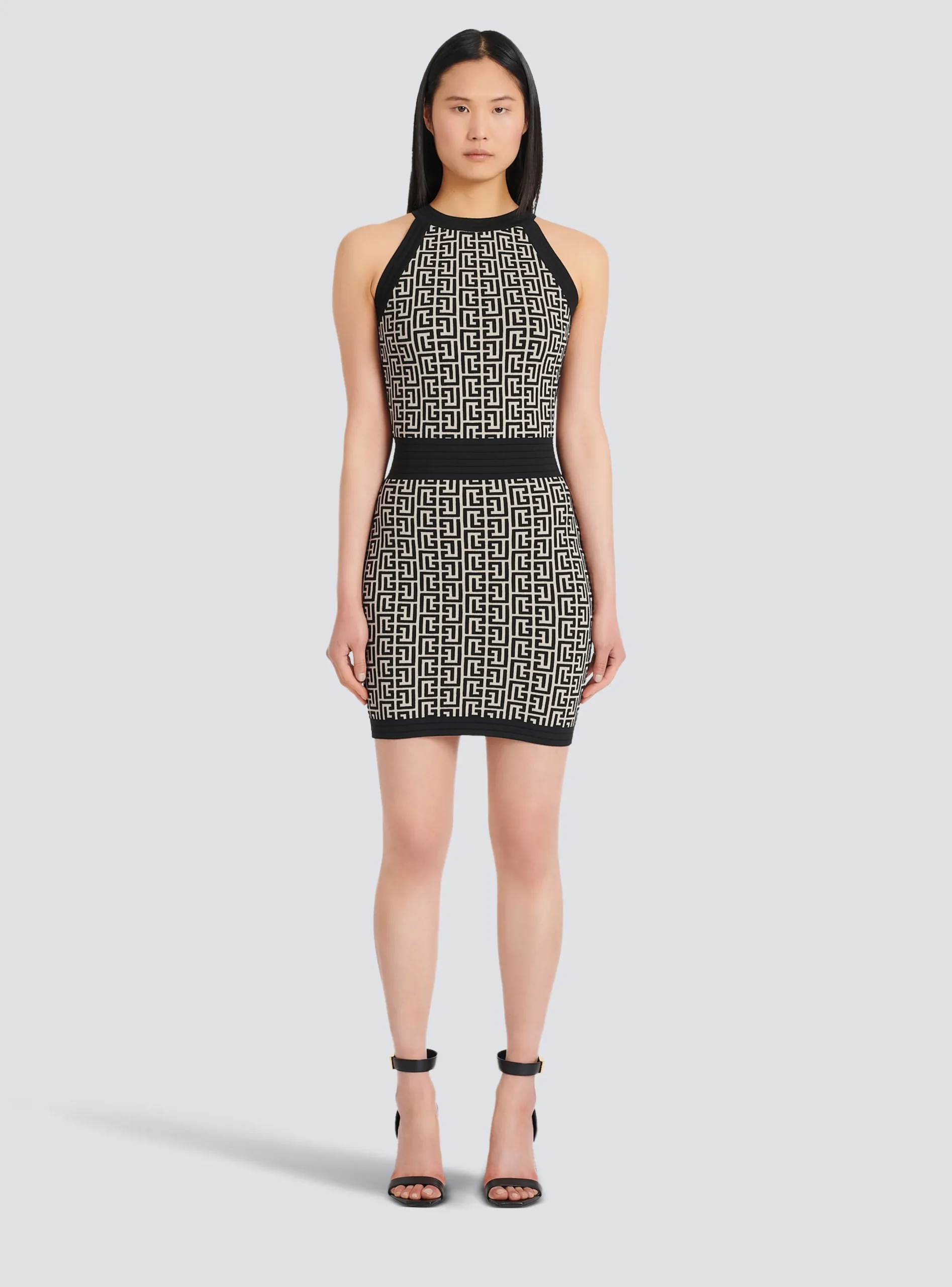 Sale Monogrammed Knit Dress Women Knitwear|Dresses