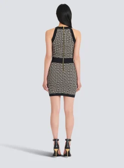 Sale Monogrammed Knit Dress Women Knitwear|Dresses