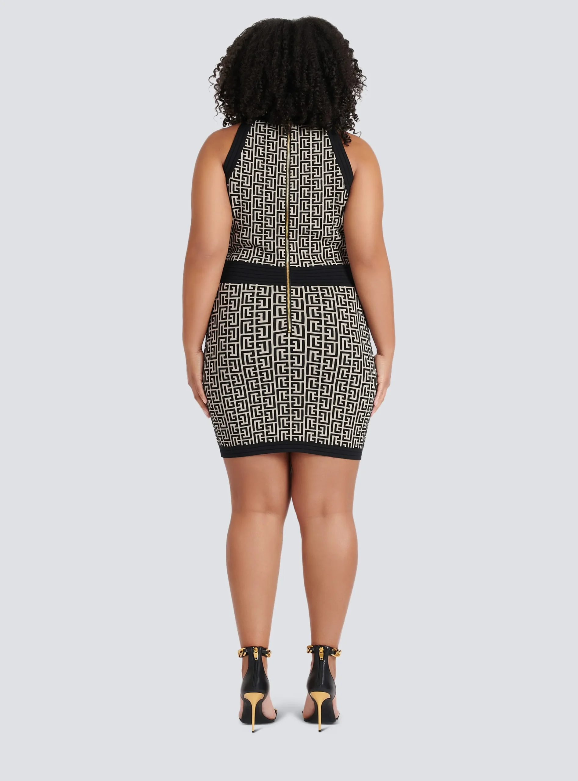 Sale Monogrammed Knit Dress Women Knitwear|Dresses