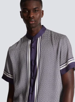 New Monogrammed Scarf-print Shirt Shirts And Polos