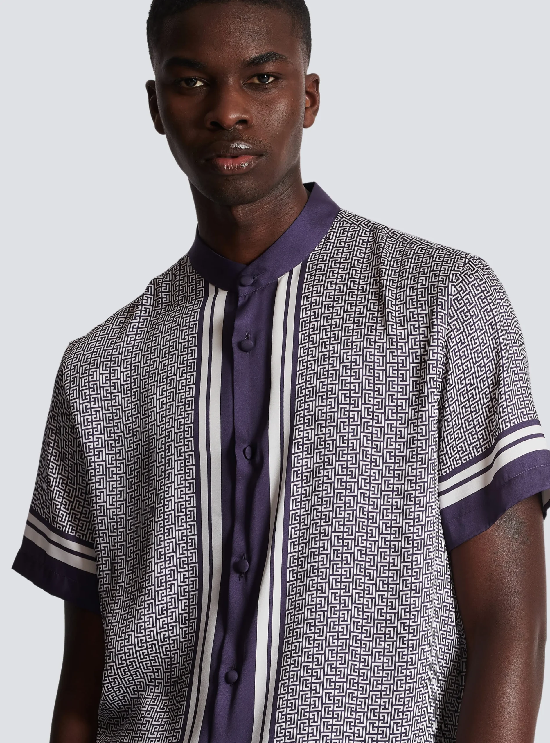 New Monogrammed Scarf-print Shirt Shirts And Polos