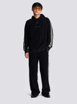 Discount Monogrammed Velvet Joggers Sportswear|Trousers And Shorts