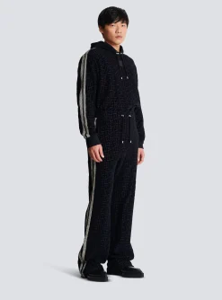 Discount Monogrammed Velvet Joggers Sportswear|Trousers And Shorts