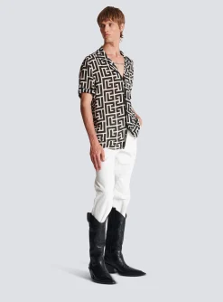 New Monogram-printed Shirt Shirts And Polos