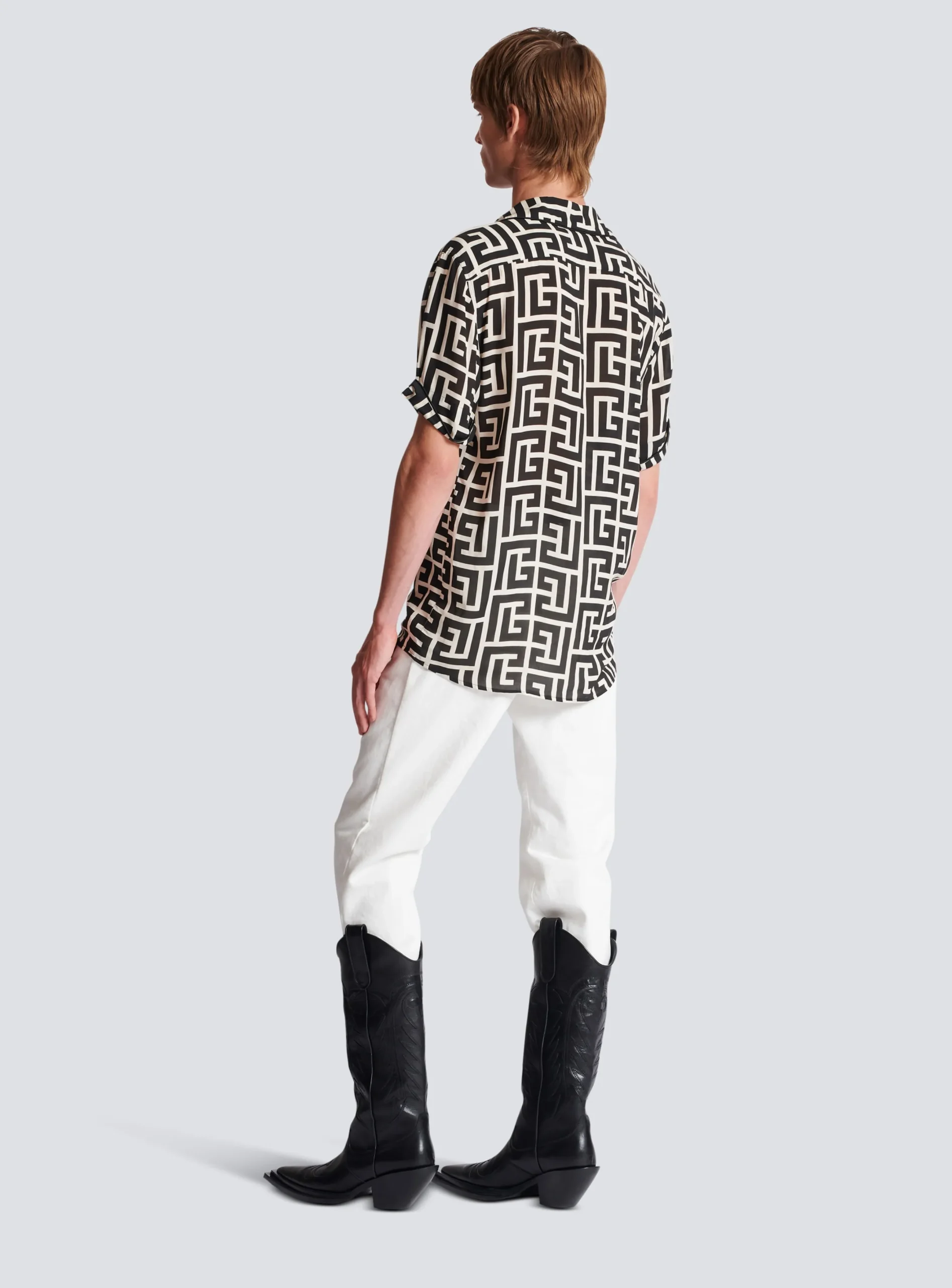 New Monogram-printed Shirt Shirts And Polos