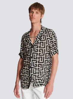 New Monogram-printed Shirt Shirts And Polos