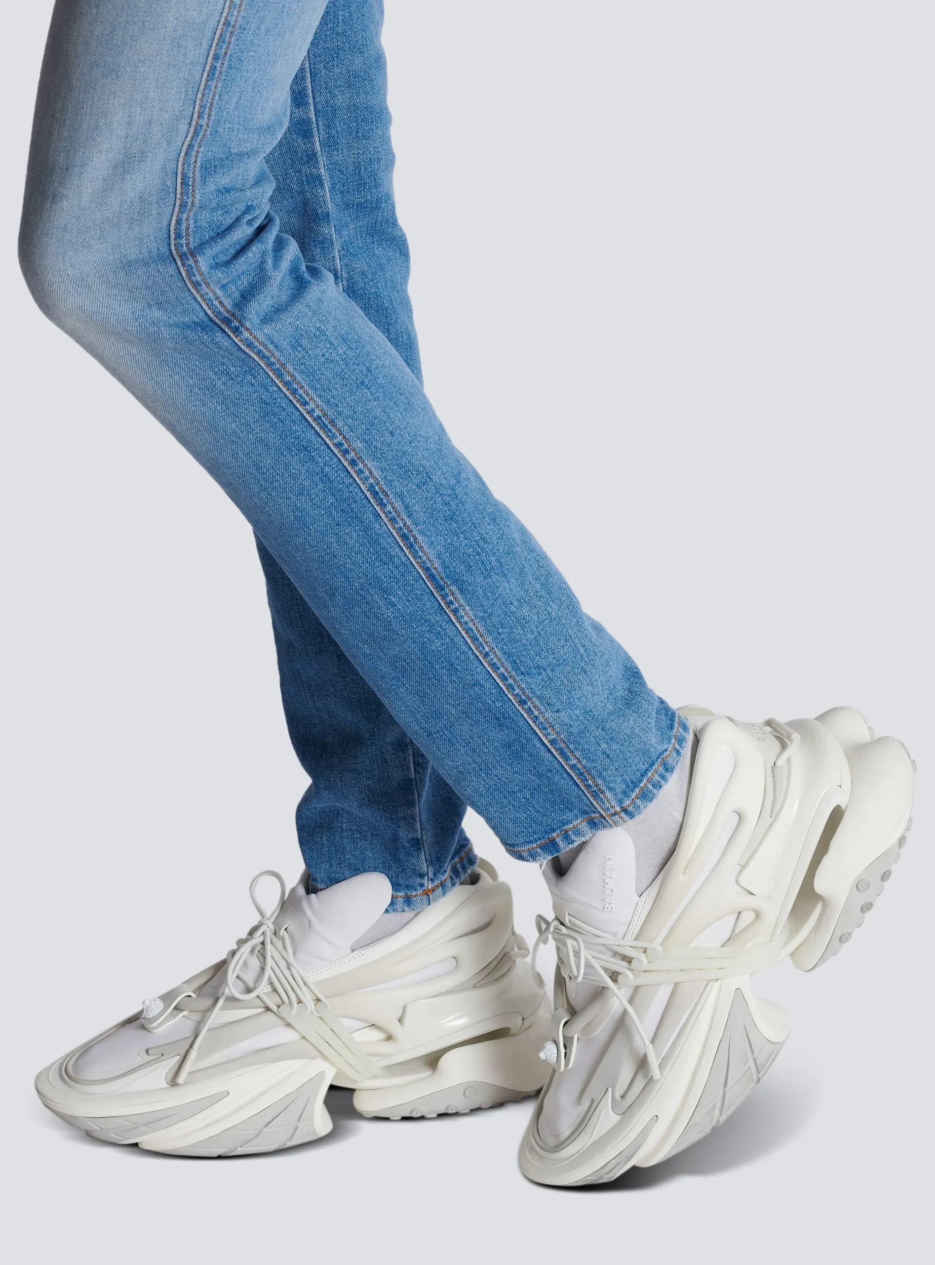 Store Neoprene And Leather Unicorn Low-top Sneakers Men|Sneakers