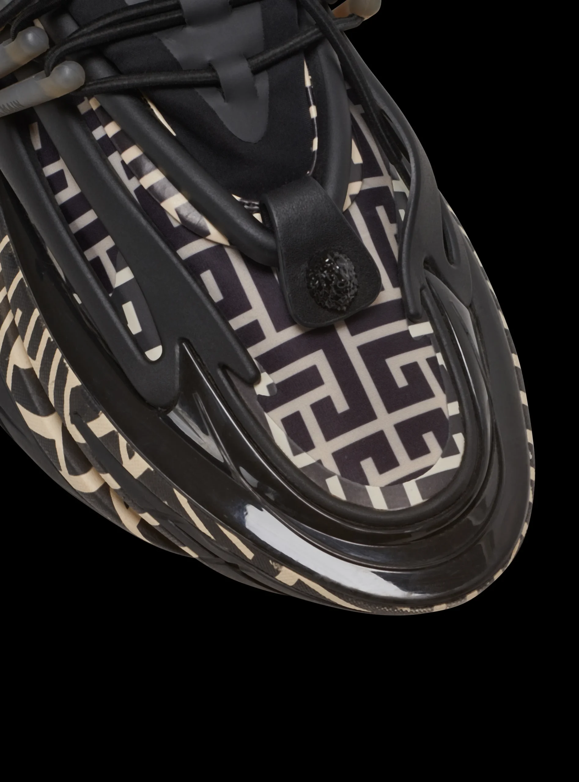 Clearance Neoprene And Leather Unicorn Low-top Sneakers Unicorn
