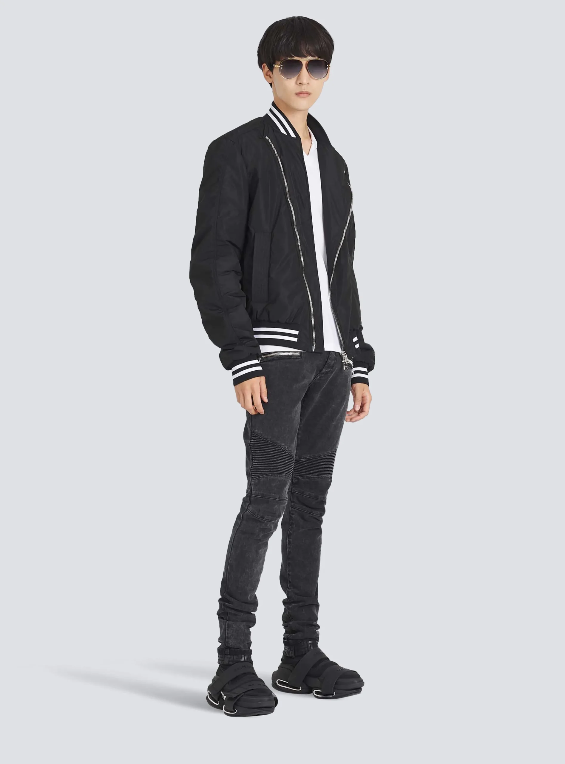 Flash Sale Nylon Bomber Jacket Outerwear
