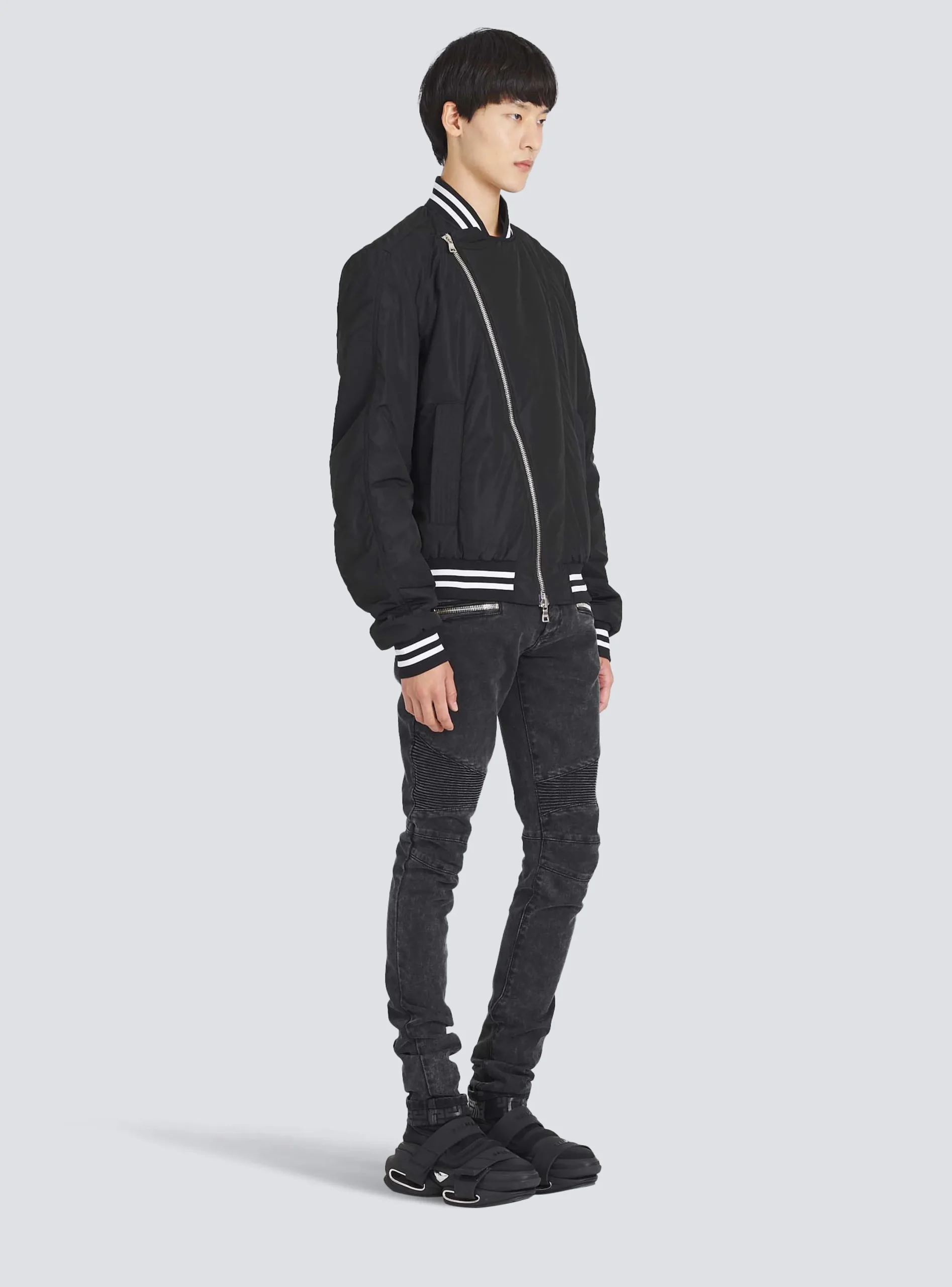 Flash Sale Nylon Bomber Jacket Outerwear