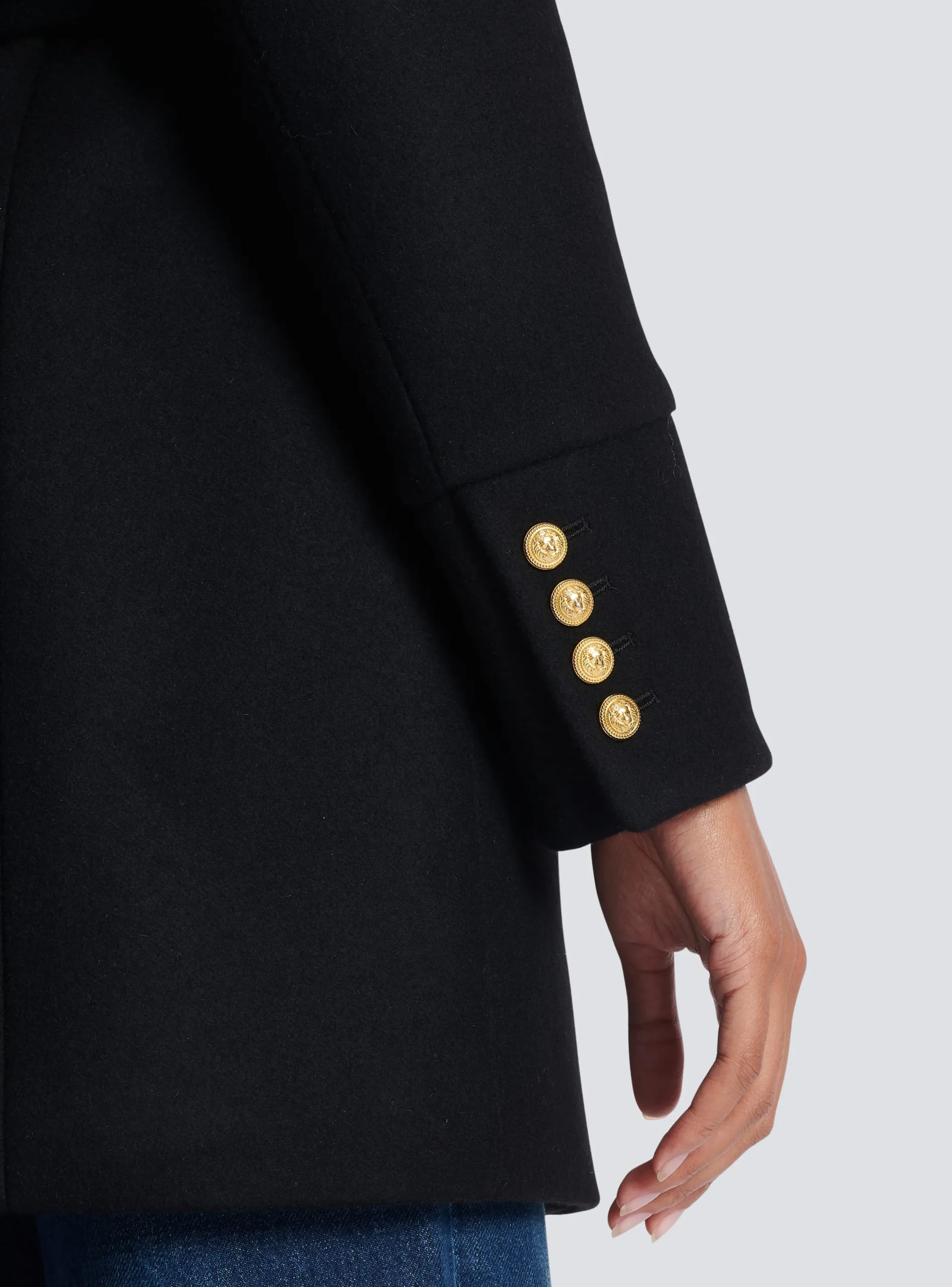 Flash Sale Officer Coat With Belt Women Outerwear