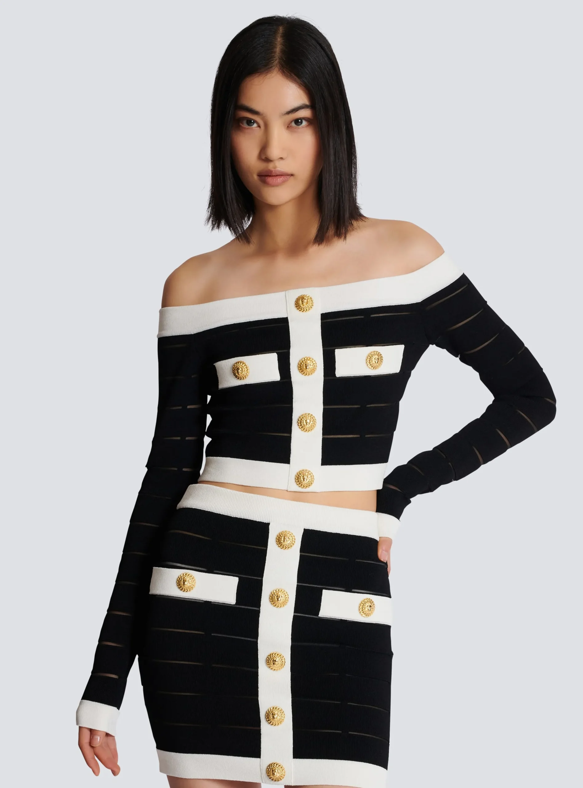 Clearance Off-the-shoulder Knit Top Women Tops And Shirts