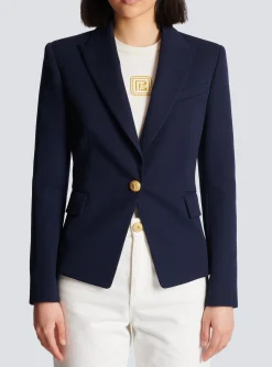 Cheap One-button Wool Blazer Women Jackets And Blazers